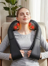 RelaxEase | Neck Massager with Heat & Deep Kneading | Portable Relief for Tension 12