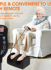 Relaxation Haven | Electric Foot Massager with Heat & Vibration | Soothing Relief for Tired Feet 1