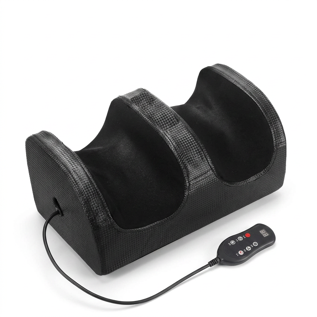 Electric Foot Massager with Heat & Vibration