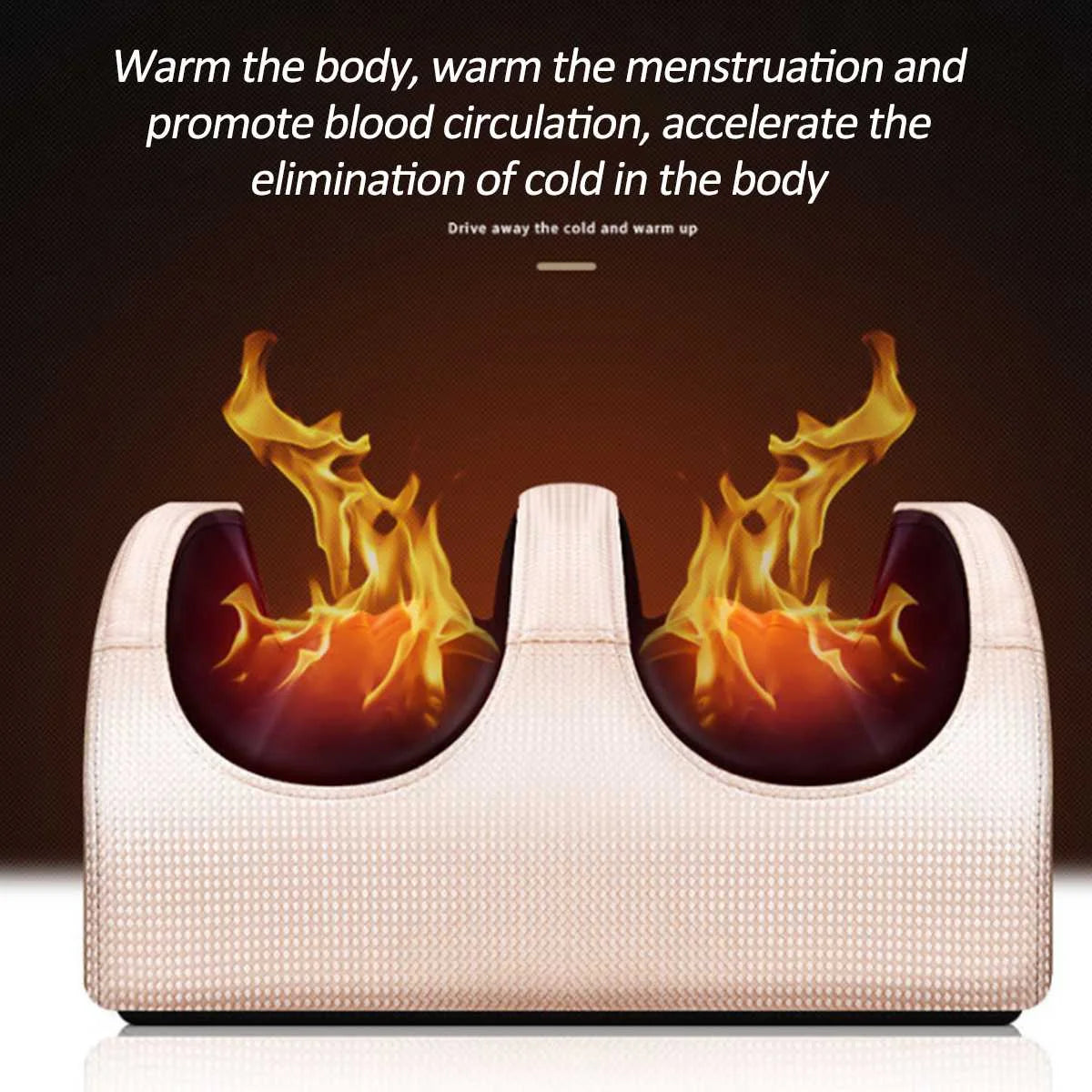 Relaxation Haven | Electric Foot Massager with Heat & Vibration | Soothing Relief for Tired Feet 4