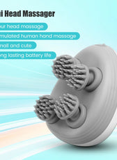 Relaxation Haven | Electric Scalp Massager with 4 Kneading Heads | Scalp Stimulator for Hair Growth and Relaxation 1