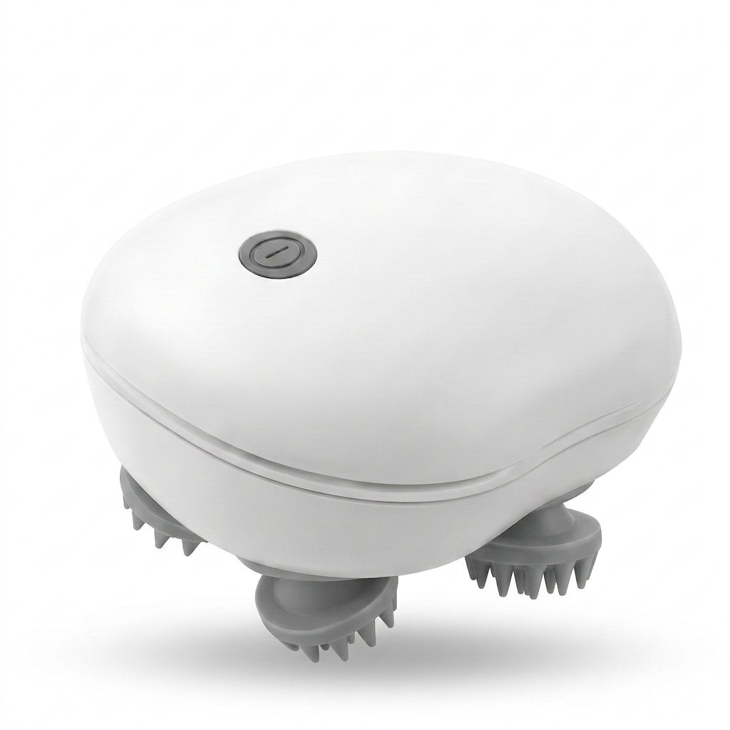 Relaxation Haven | Electric Scalp Massager with 4 Kneading Heads | Scalp Stimulator for Hair Growth and Relaxation 11