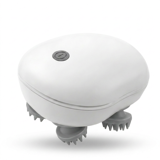 Relaxation Haven | Electric Scalp Massager with 4 Kneading Heads | Scalp Stimulator for Hair Growth and Relaxation 11