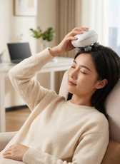 Relaxation Haven | Electric Scalp Massager with 4 Kneading Heads | Scalp Stimulator for Hair Growth and Relaxation 12