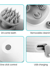 Relaxation Haven | Electric Scalp Massager with 4 Kneading Heads | Scalp Stimulator for Hair Growth and Relaxation 5