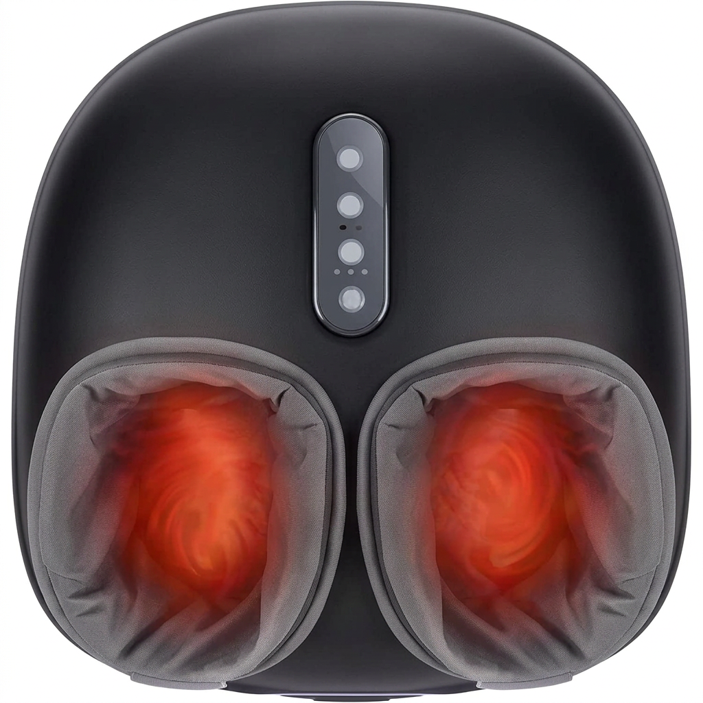 Relaxation Haven | Shiatsu Foot Massager with Heat for Pain Relief | Fully Wrapped Design for Ultimate Comfort 11
