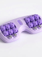 Dual-Wheel Foot Massager for Deep Tissue Relief