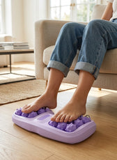 Dual-Wheel Foot Massager for Deep Tissue Relief