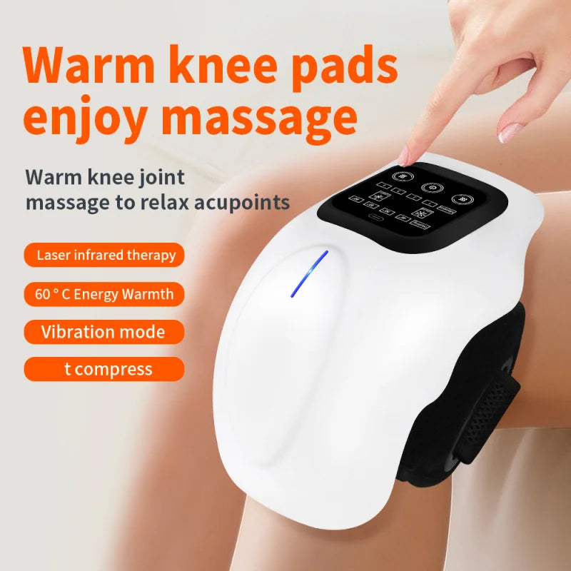 Relaxation Zone | Cordless Knee Massager with Vibration Therapy | Portable Device for Joint Relief 0