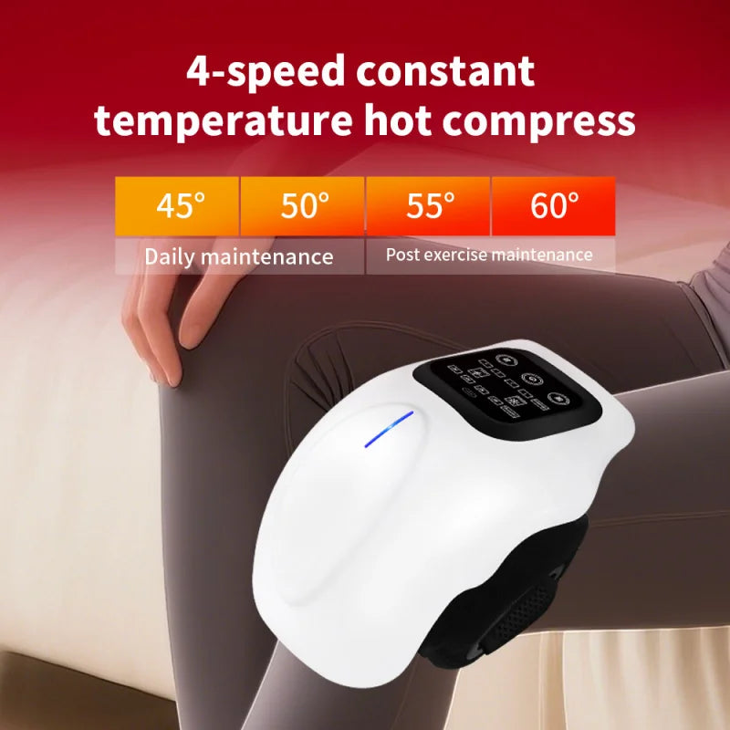 Relaxation Zone | Cordless Knee Massager with Vibration Therapy | Portable Device for Joint Relief 1