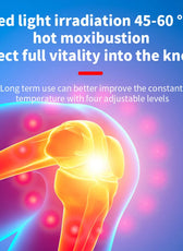 Relaxation Zone | Cordless Knee Massager with Vibration Therapy | Portable Device for Joint Relief 3