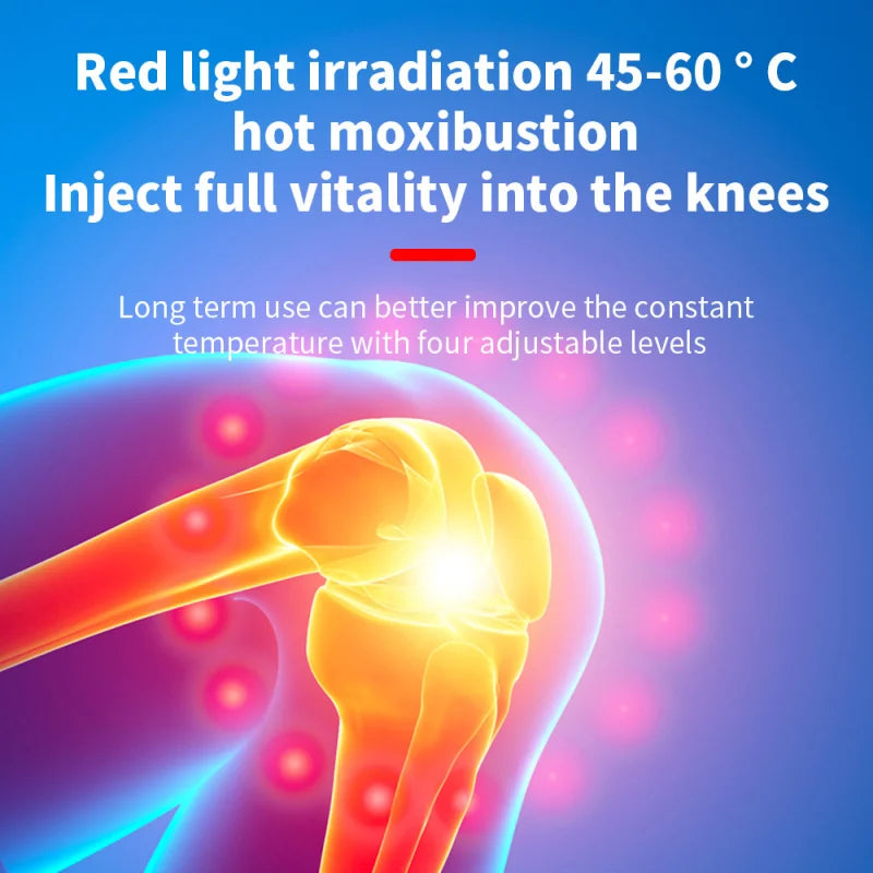 Relaxation Zone | Cordless Knee Massager with Vibration Therapy | Portable Device for Joint Relief 3