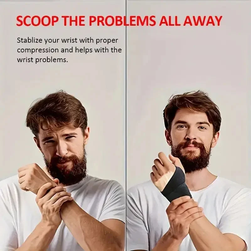Universal Adjustable Wrist Brace | Supportive Wrist Splint with Thumb Fixation | Comfortable Relief for Sprains and Strains 2