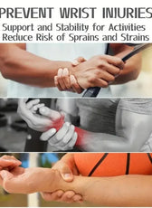 Universal Adjustable Wrist Brace | Supportive Wrist Splint with Thumb Fixation | Comfortable Relief for Sprains and Strains 3