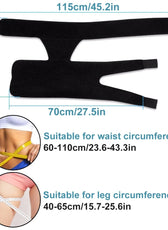 Versatile Groin Brace | Adjustable Compression Support Wrap