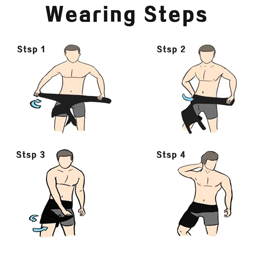 Versatile Groin Brace | Adjustable Compression Support Wrap