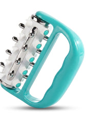 Versatile Handheld Massager | 360° Rotating Roller for Full Body Relief