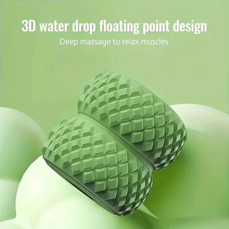 Versatile Massage Roller | 360-Degree Muscle Relief Tool for Home & Travel