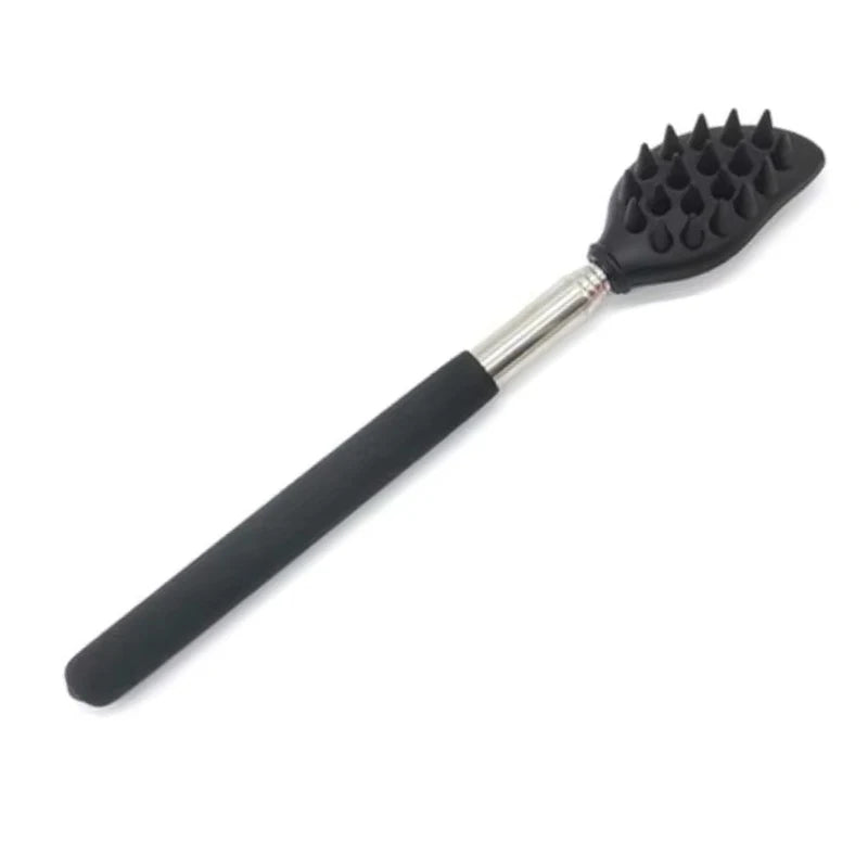 Extendable Back Scratcher with 5 Detachable Heads