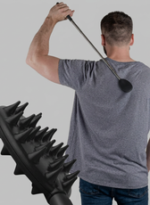 Extendable Back Scratcher with 5 Detachable Heads