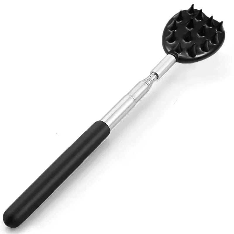 Extendable Back Scratcher with 5 Detachable Heads