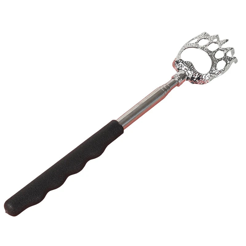 Extendable Back Scratcher with 5 Detachable Heads