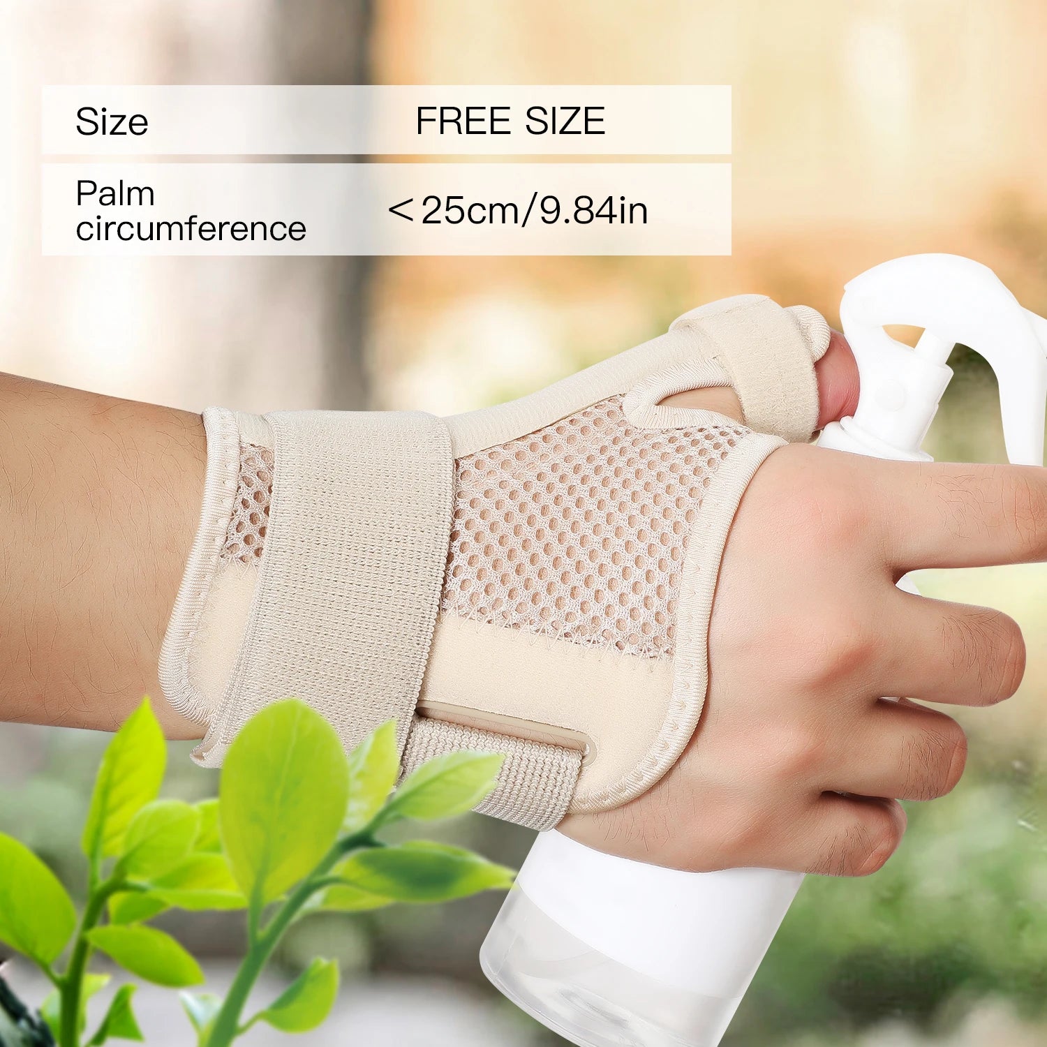 Wrist Brace | Adjustable Wrist Splint with Breathable Material