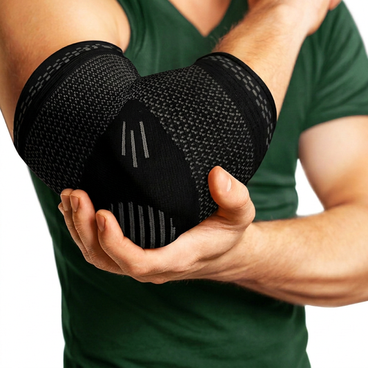 Elastic Elbow Brace | Breathable Compression Sleeve for Sports Support