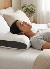 Cervical Support Pillow for Neck Pain Relief with Adjustable Height